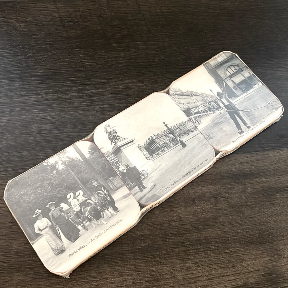 Six wine coasters - made in France